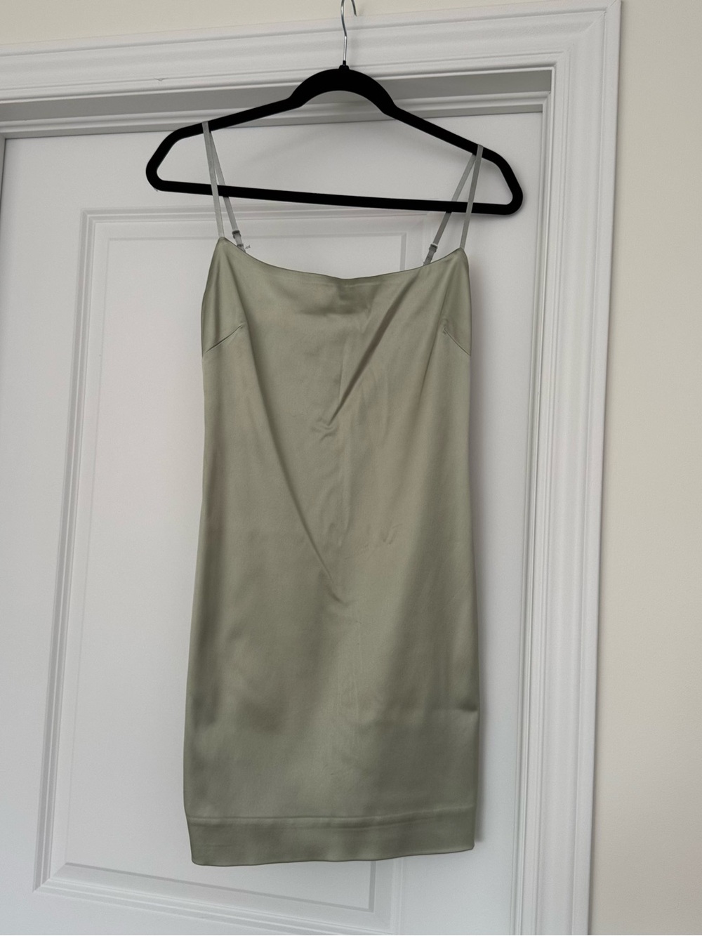 Babaton Aritzia Dress in Sage Green